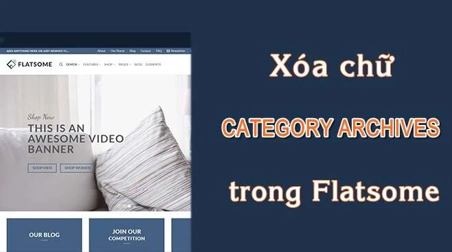 xóa chữ Category Archives