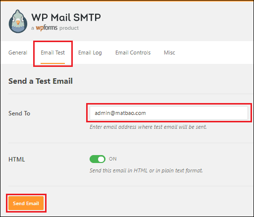 Hướng dẫn cấu hình gửi mail SMTP WordPress 9 Hướng dẫn cấu hình gửi mail SMTP WordPress