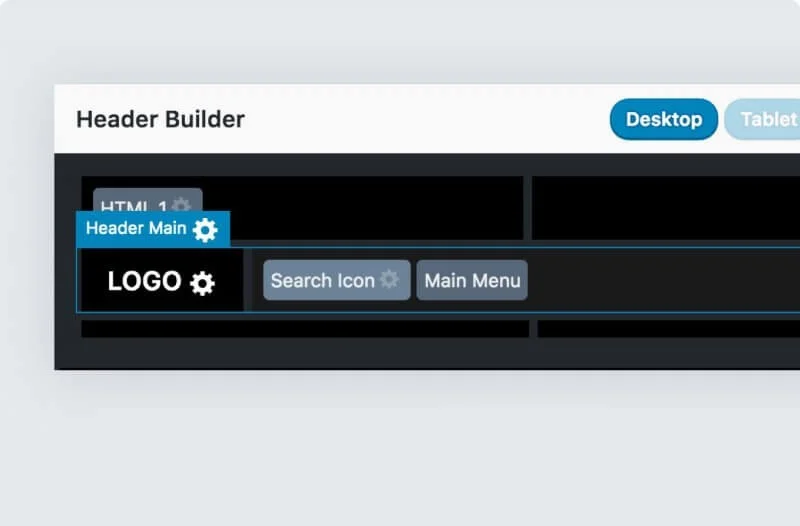 logo riêng biệt giữa desktop và mobile