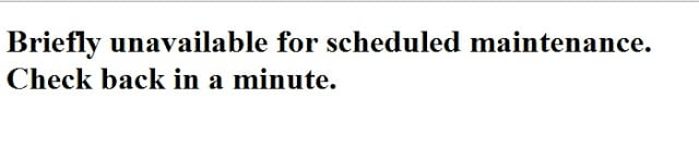 Xử lý lỗi "Briefly Unavailable for Scheduled Maintenance" trên các website sử dụng mã nguồn WordPress