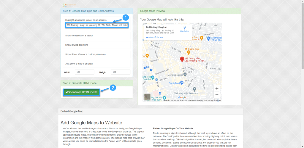 Check Hướng dẫn 3 cách chèn Google Maps vào website WordPress 6 Check Hướng dẫn 3 cách chèn Google Maps vào website WordPress