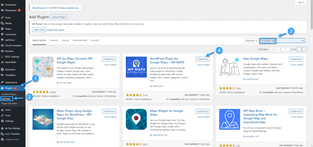 Check Hướng dẫn 3 cách chèn Google Maps vào website WordPress 5 Check Hướng dẫn 3 cách chèn Google Maps vào website WordPress