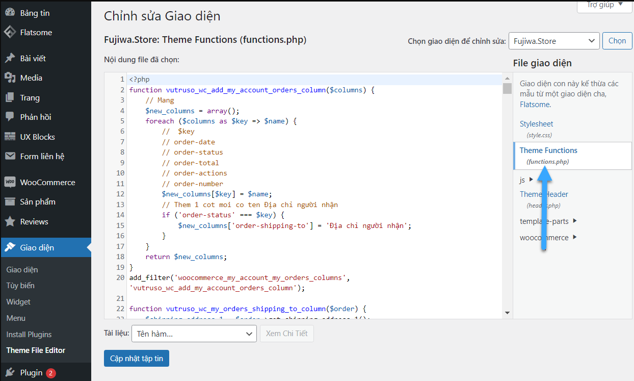 File functions.php wordpress và những thông tin cần biết 1 File functions.php wordpress và những thông tin cần biết