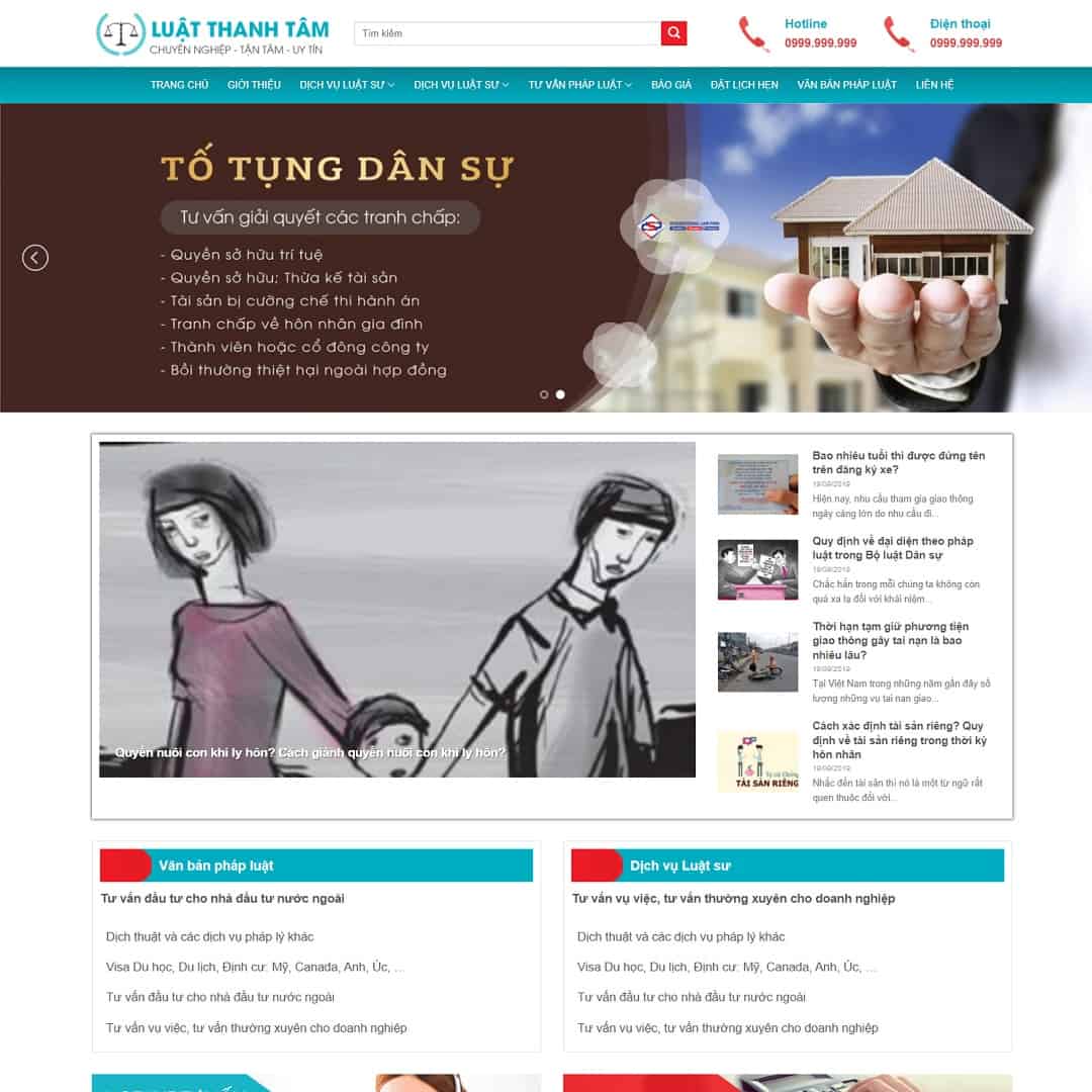 Theme WordPress công ty luật 1 Theme WordPress công ty luật