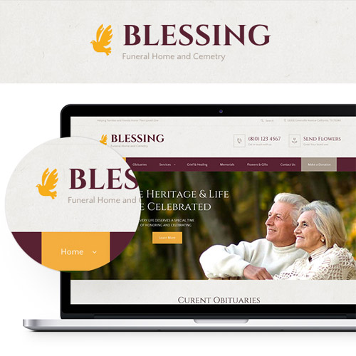 Blessing  Funeral Home WordPress Theme