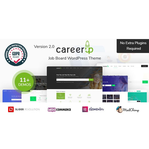 CareerUp – Job Board WordPress Theme