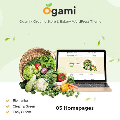 Ogami – Organic Store WordPress Theme