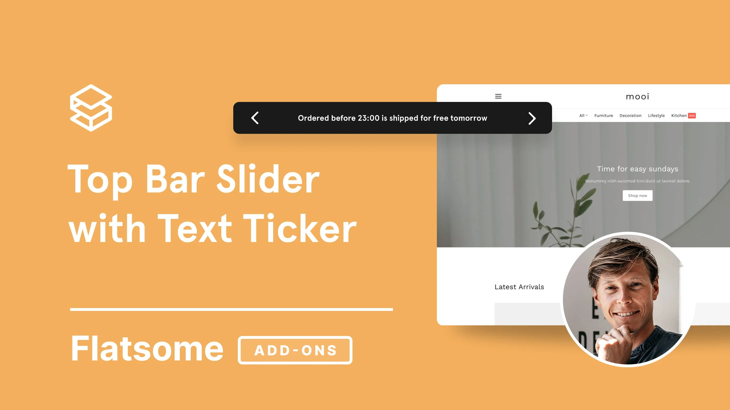[Flatsome] Text Ticker (Fade) for Top Bar in Flatsome Theme